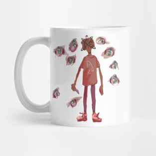 Jonathan Sims Archivist has a KNIFE transparent eyes Mug